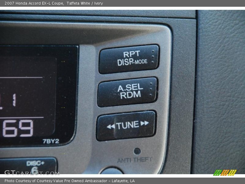 Taffeta White / Ivory 2007 Honda Accord EX-L Coupe