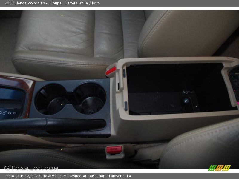Taffeta White / Ivory 2007 Honda Accord EX-L Coupe