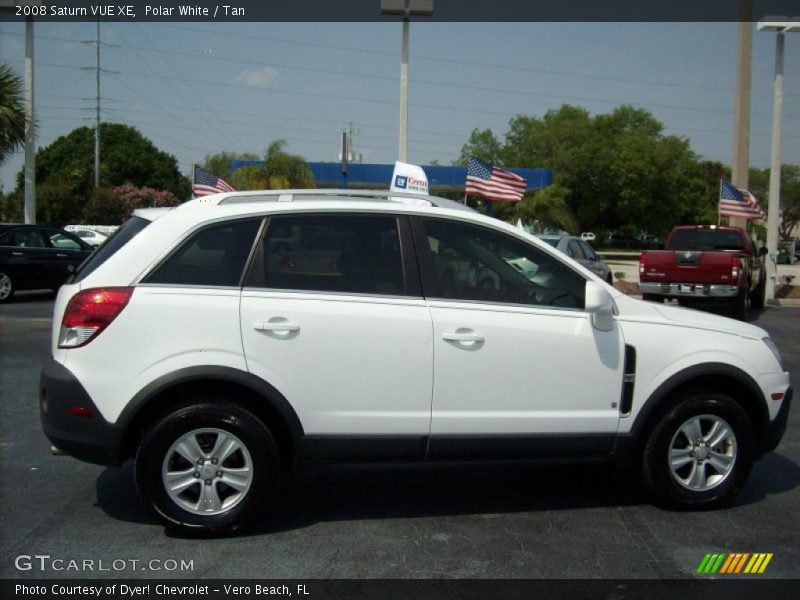 Polar White / Tan 2008 Saturn VUE XE