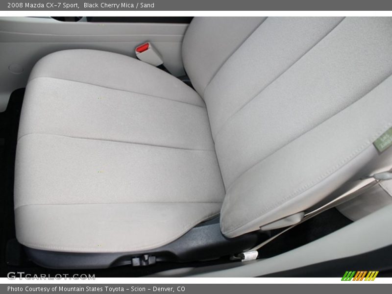 Black Cherry Mica / Sand 2008 Mazda CX-7 Sport