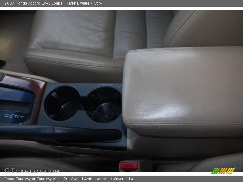 Taffeta White / Ivory 2007 Honda Accord EX-L Coupe