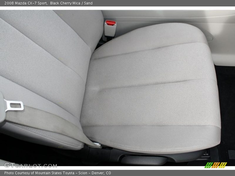 Black Cherry Mica / Sand 2008 Mazda CX-7 Sport