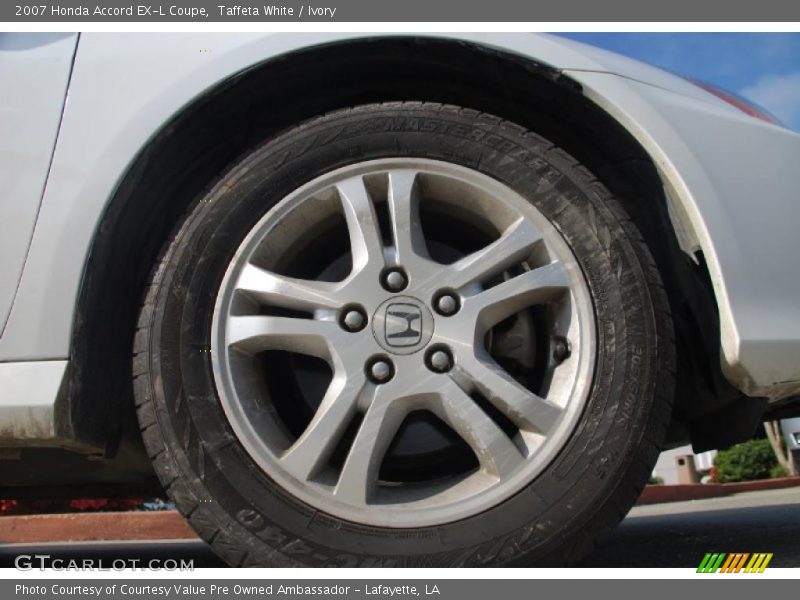Taffeta White / Ivory 2007 Honda Accord EX-L Coupe