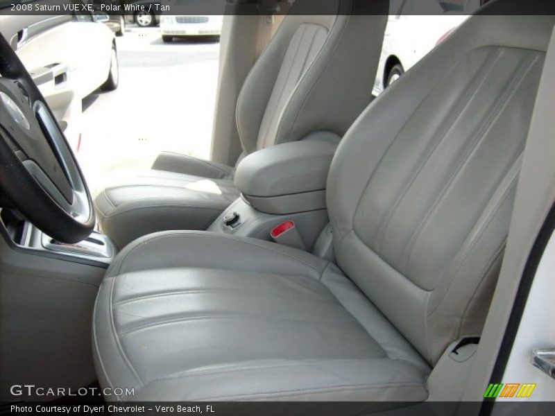 Polar White / Tan 2008 Saturn VUE XE