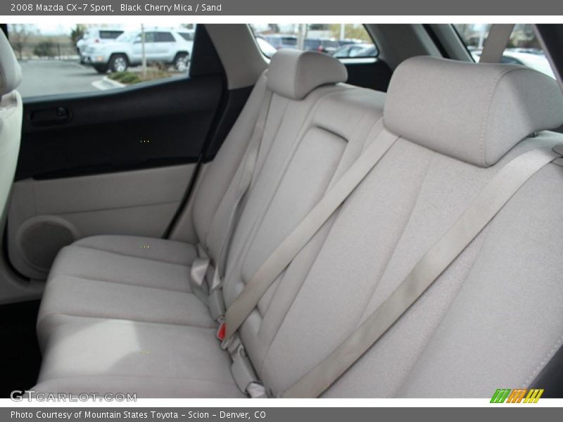Black Cherry Mica / Sand 2008 Mazda CX-7 Sport