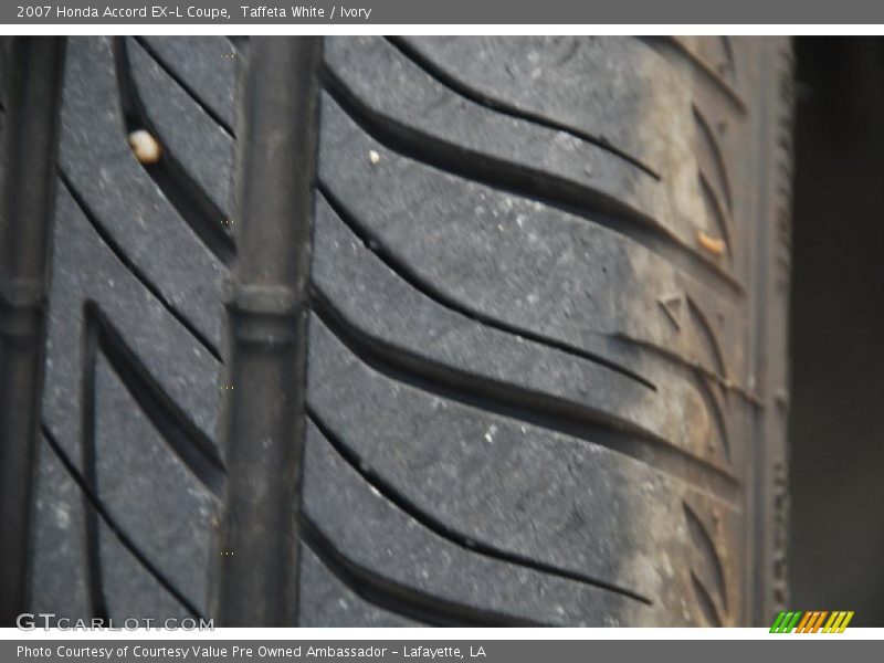 Taffeta White / Ivory 2007 Honda Accord EX-L Coupe