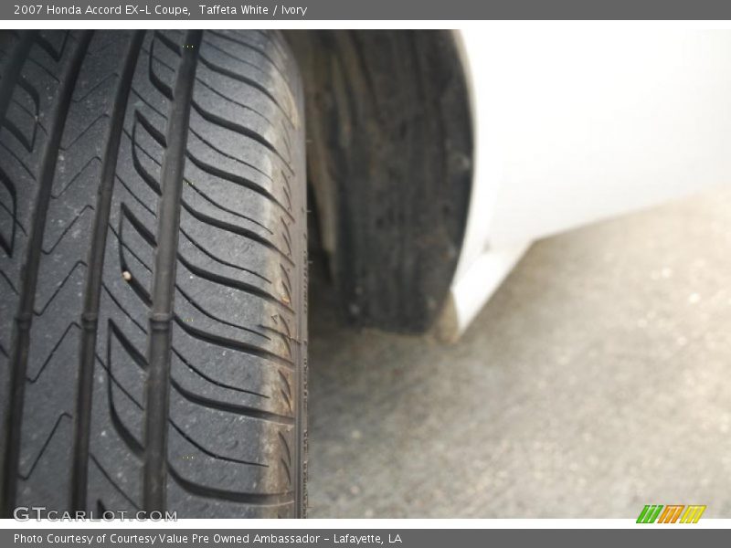 Taffeta White / Ivory 2007 Honda Accord EX-L Coupe