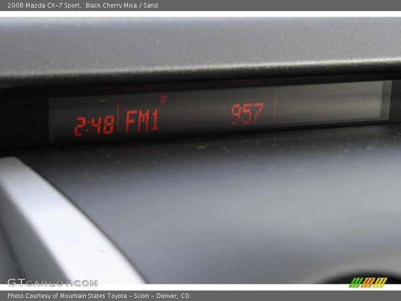 Black Cherry Mica / Sand 2008 Mazda CX-7 Sport