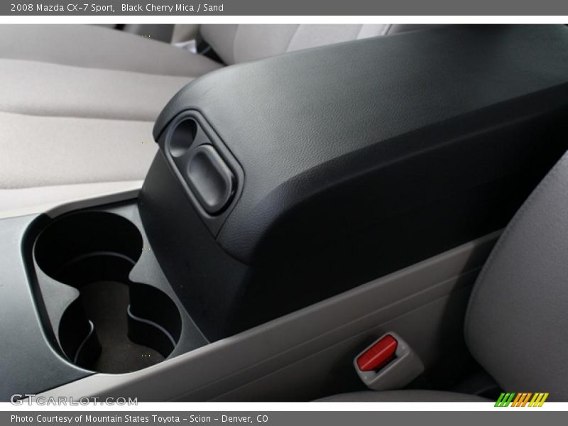 Black Cherry Mica / Sand 2008 Mazda CX-7 Sport
