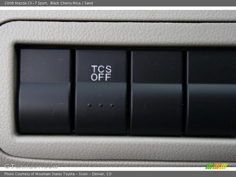 Black Cherry Mica / Sand 2008 Mazda CX-7 Sport