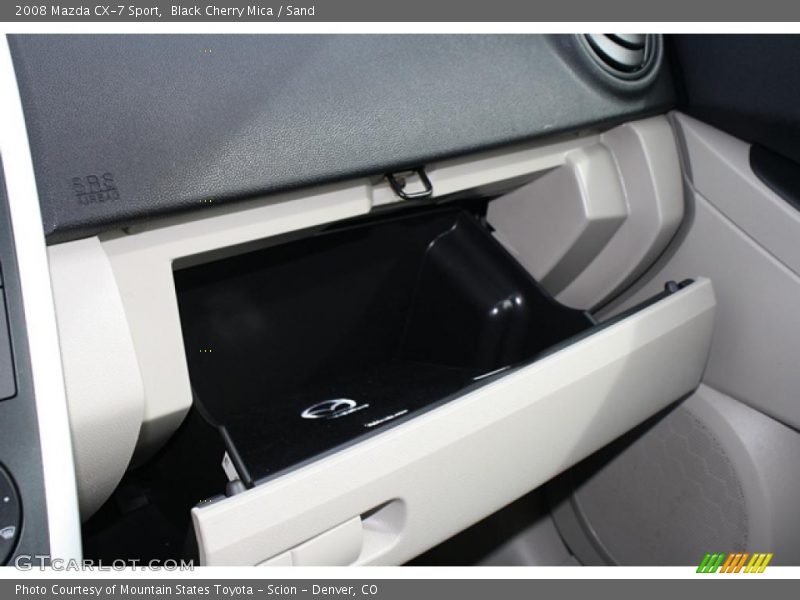 Black Cherry Mica / Sand 2008 Mazda CX-7 Sport