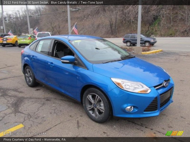  2012 Focus SE Sport Sedan Blue Candy Metallic