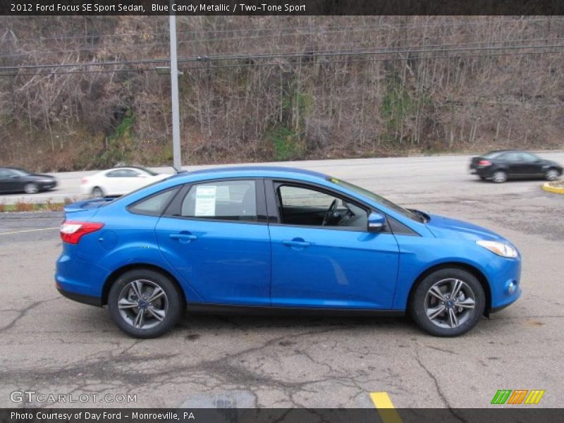  2012 Focus SE Sport Sedan Blue Candy Metallic
