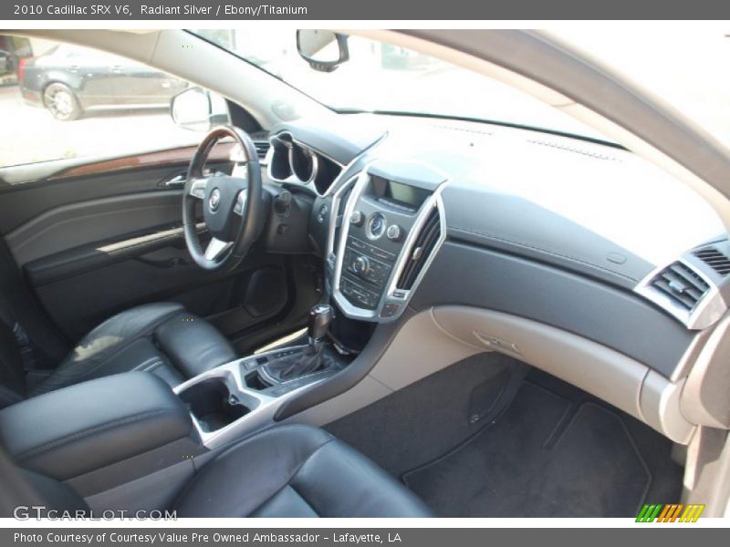 Radiant Silver / Ebony/Titanium 2010 Cadillac SRX V6
