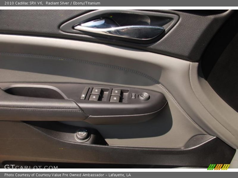 Radiant Silver / Ebony/Titanium 2010 Cadillac SRX V6