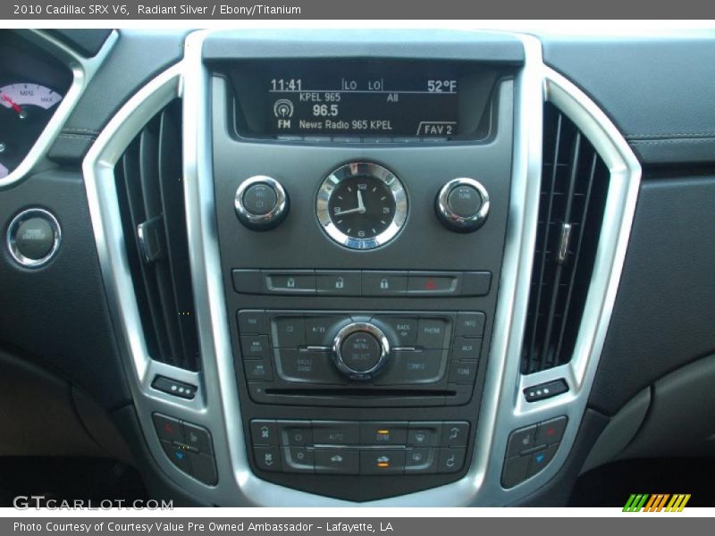 Radiant Silver / Ebony/Titanium 2010 Cadillac SRX V6