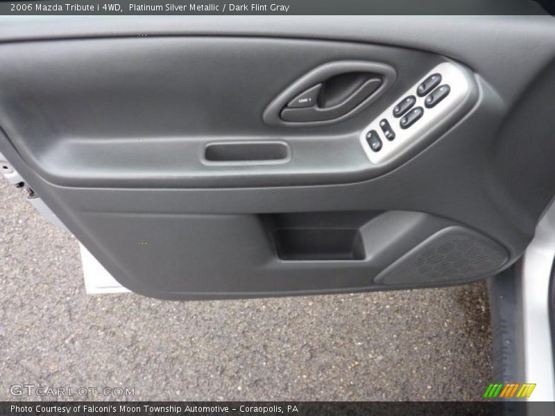 Platinum Silver Metallic / Dark Flint Gray 2006 Mazda Tribute i 4WD