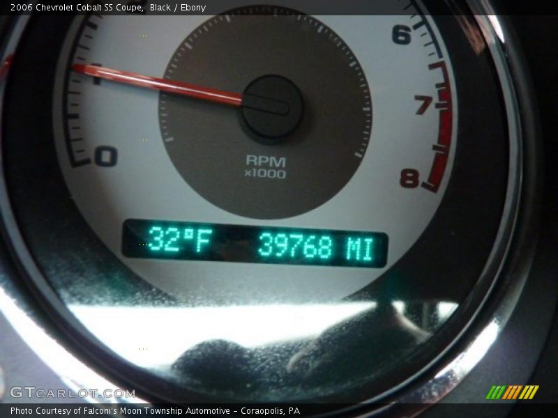 Black / Ebony 2006 Chevrolet Cobalt SS Coupe