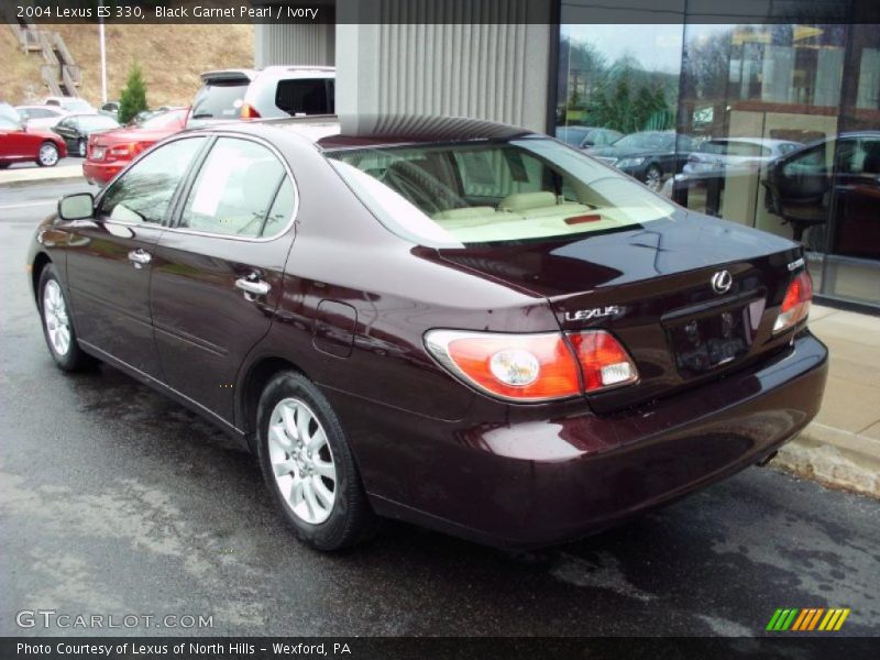 Black Garnet Pearl / Ivory 2004 Lexus ES 330
