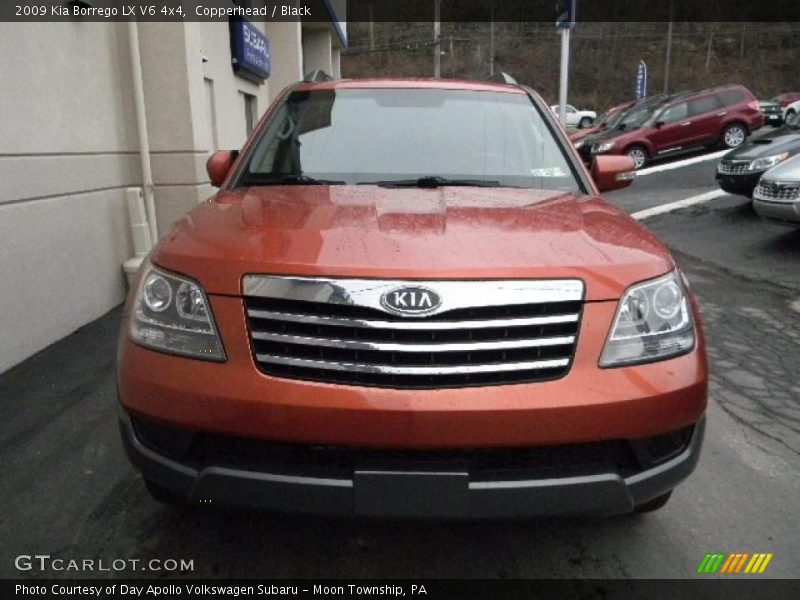 Copperhead / Black 2009 Kia Borrego LX V6 4x4