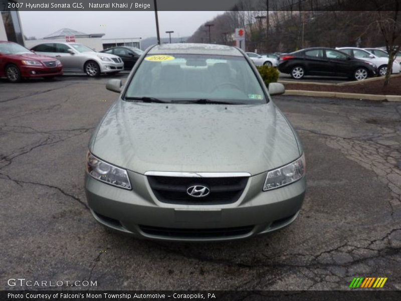 Natural Khaki / Beige 2007 Hyundai Sonata GLS