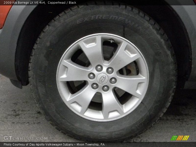 Copperhead / Black 2009 Kia Borrego LX V6 4x4