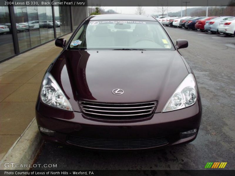 Black Garnet Pearl / Ivory 2004 Lexus ES 330
