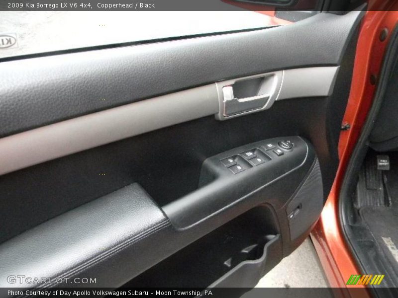 Copperhead / Black 2009 Kia Borrego LX V6 4x4