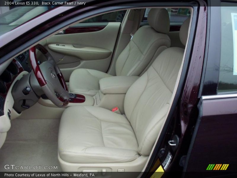 Black Garnet Pearl / Ivory 2004 Lexus ES 330
