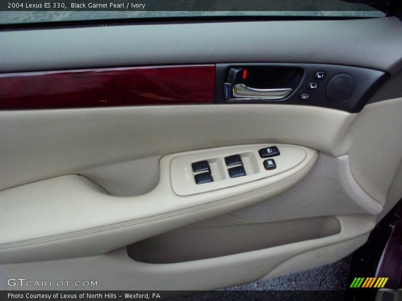 Black Garnet Pearl / Ivory 2004 Lexus ES 330