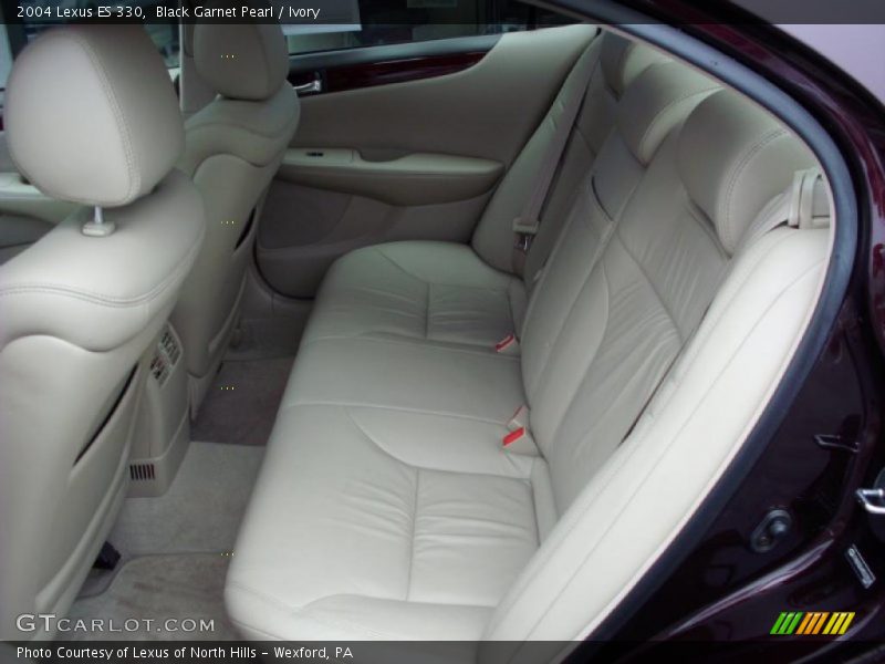 Black Garnet Pearl / Ivory 2004 Lexus ES 330