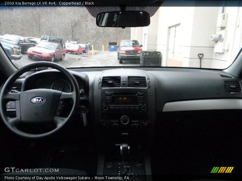 Copperhead / Black 2009 Kia Borrego LX V6 4x4