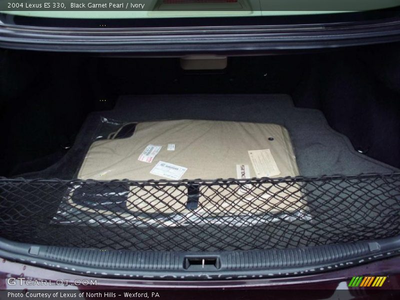 Black Garnet Pearl / Ivory 2004 Lexus ES 330