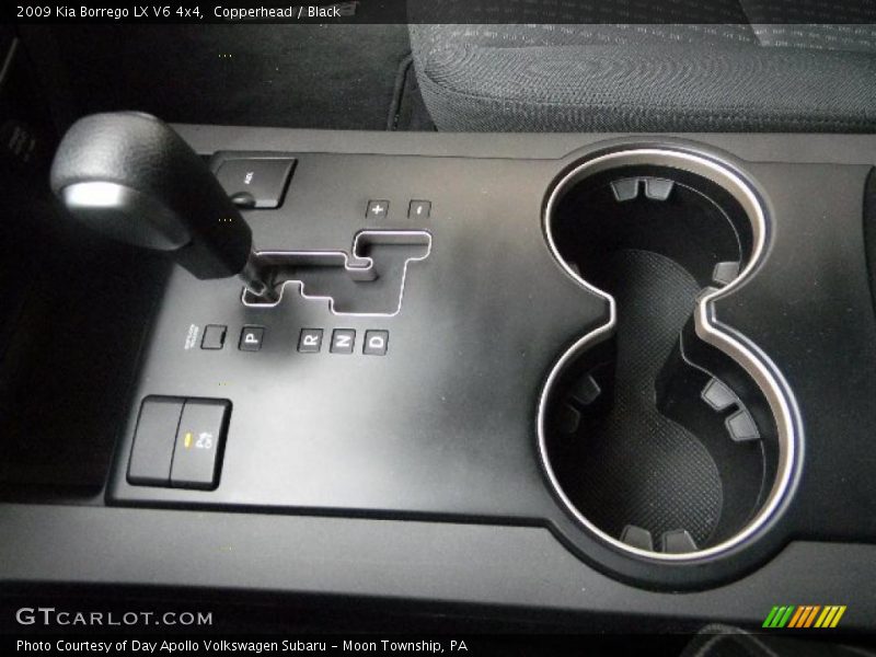 Copperhead / Black 2009 Kia Borrego LX V6 4x4