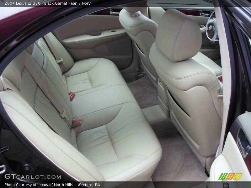 Black Garnet Pearl / Ivory 2004 Lexus ES 330