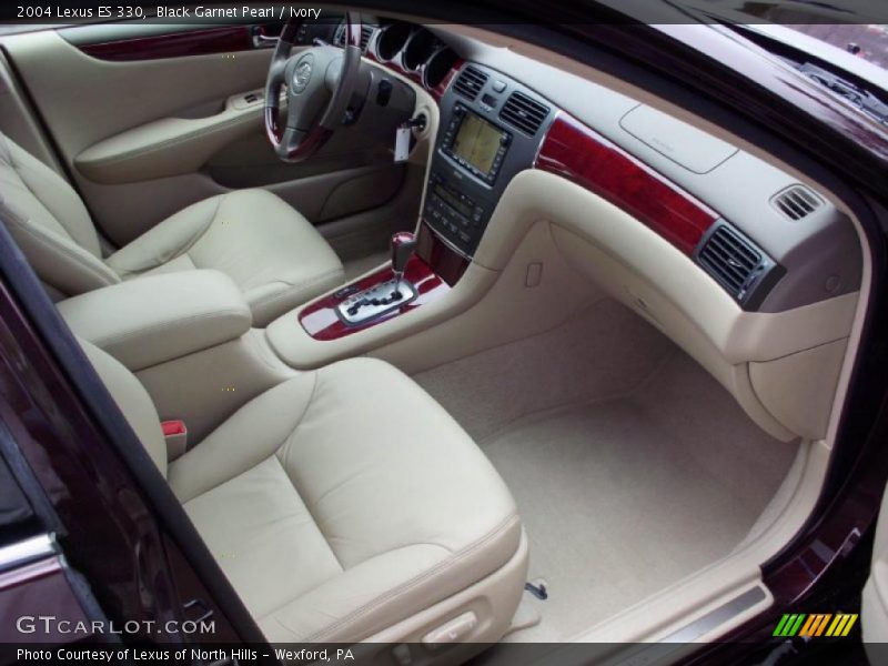 Black Garnet Pearl / Ivory 2004 Lexus ES 330