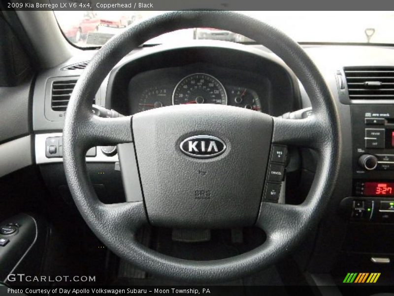 Copperhead / Black 2009 Kia Borrego LX V6 4x4