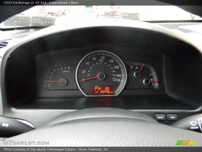 Copperhead / Black 2009 Kia Borrego LX V6 4x4