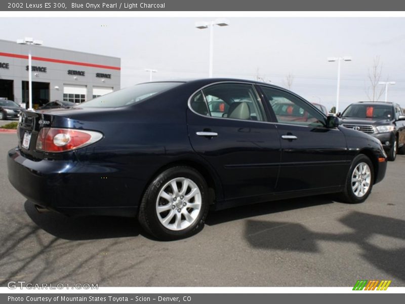 Blue Onyx Pearl / Light Charcoal 2002 Lexus ES 300
