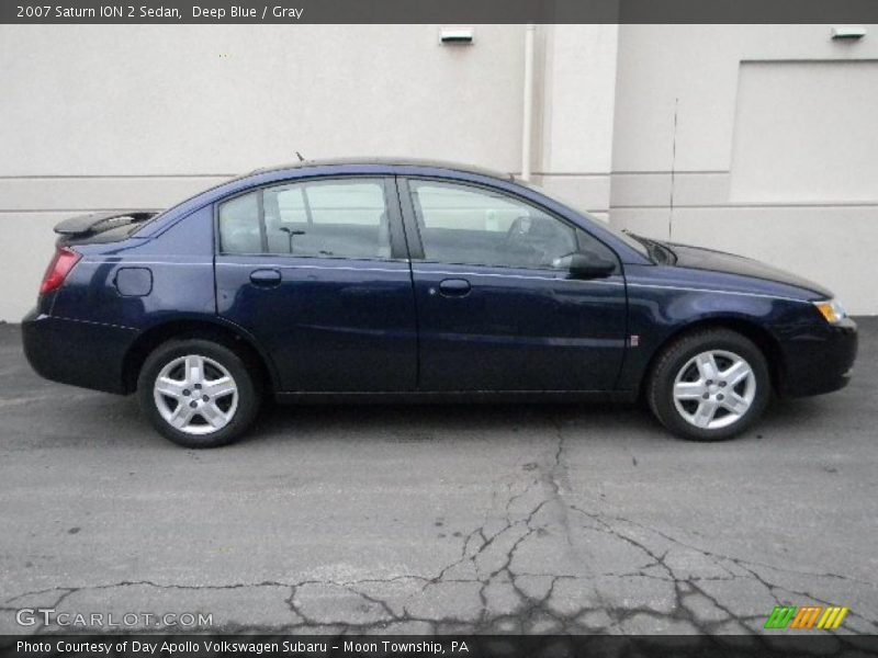 Deep Blue / Gray 2007 Saturn ION 2 Sedan