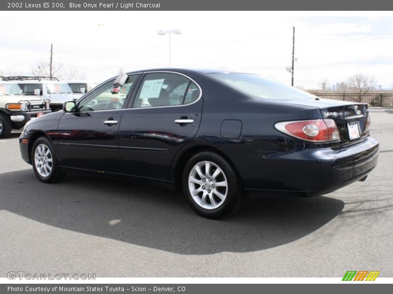 Blue Onyx Pearl / Light Charcoal 2002 Lexus ES 300