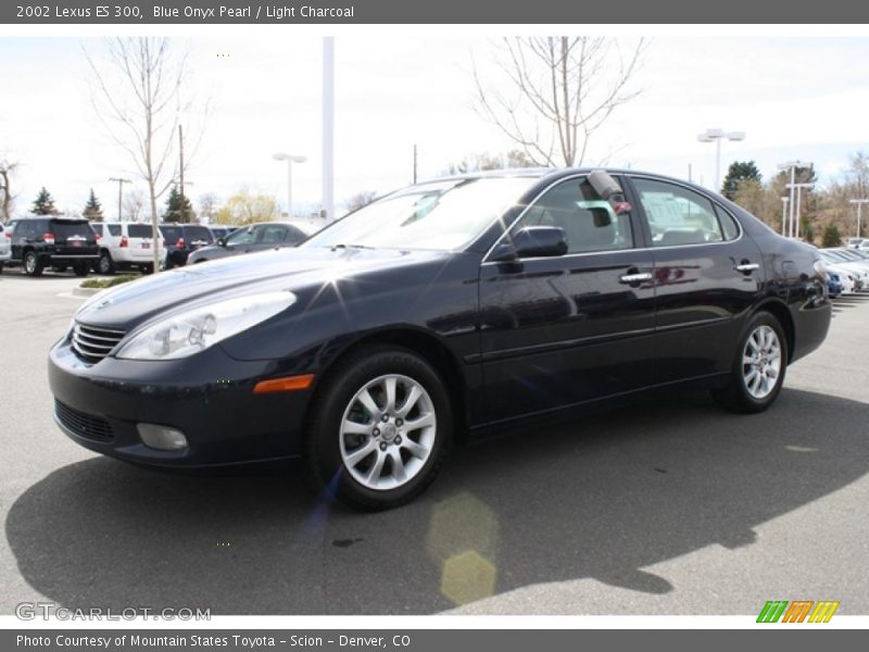 Blue Onyx Pearl / Light Charcoal 2002 Lexus ES 300