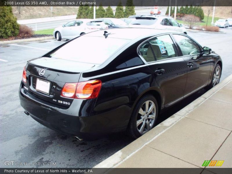 Obsidian Black / Cashmere 2008 Lexus GS 350 AWD