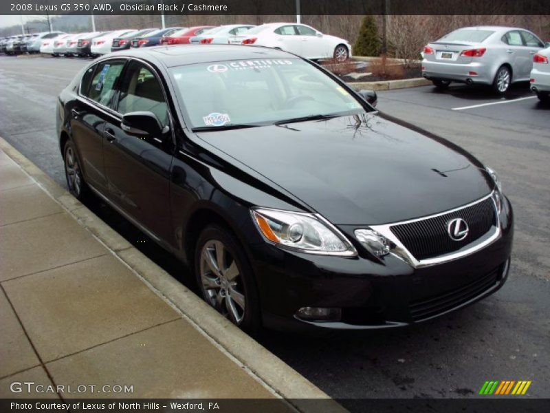 Front 3/4 View of 2008 GS 350 AWD