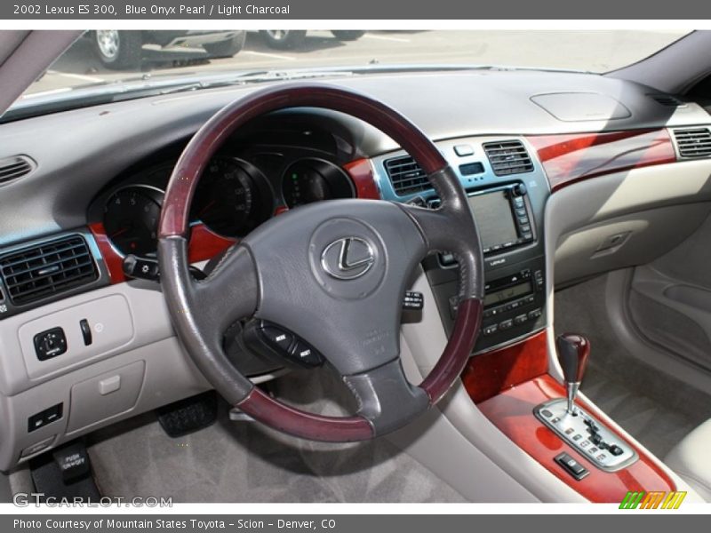 Blue Onyx Pearl / Light Charcoal 2002 Lexus ES 300
