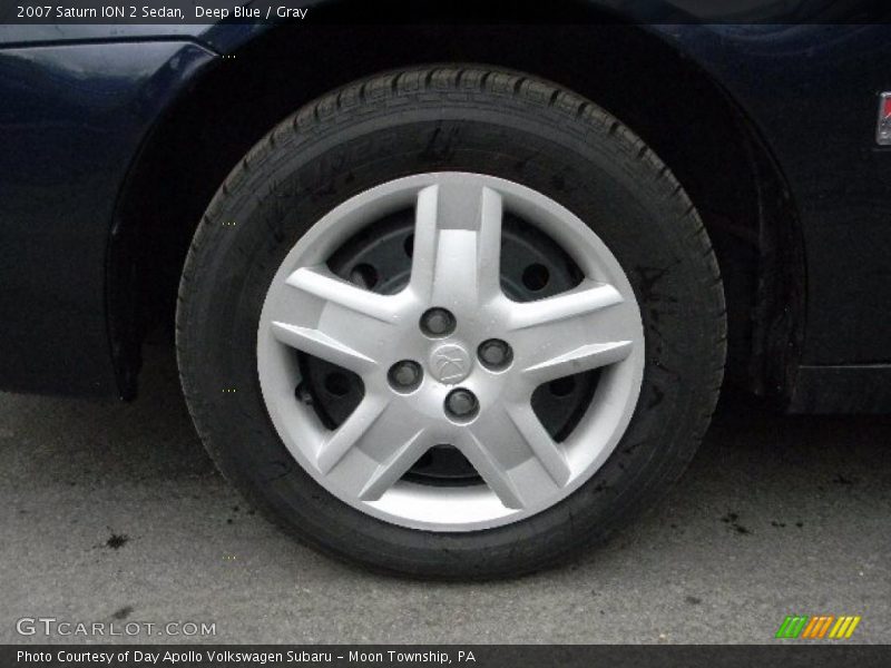 Deep Blue / Gray 2007 Saturn ION 2 Sedan