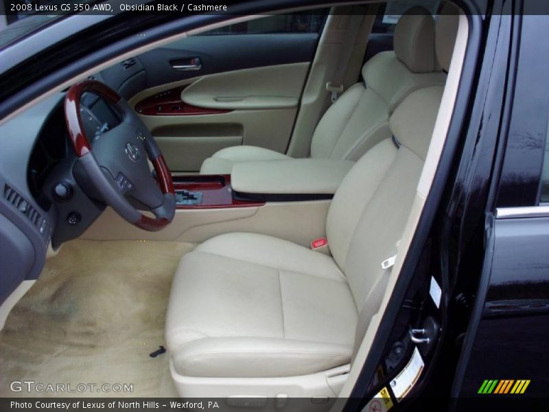  2008 GS 350 AWD Cashmere Interior