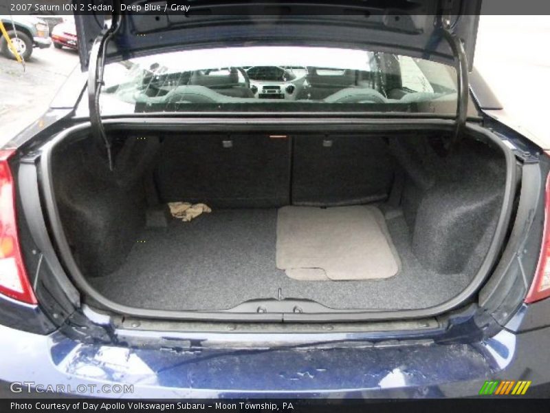 Deep Blue / Gray 2007 Saturn ION 2 Sedan