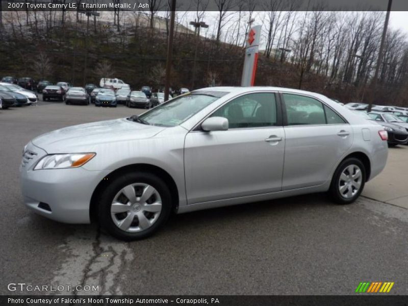 Titanium Metallic / Ash 2007 Toyota Camry LE
