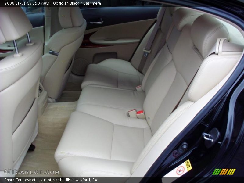  2008 GS 350 AWD Cashmere Interior